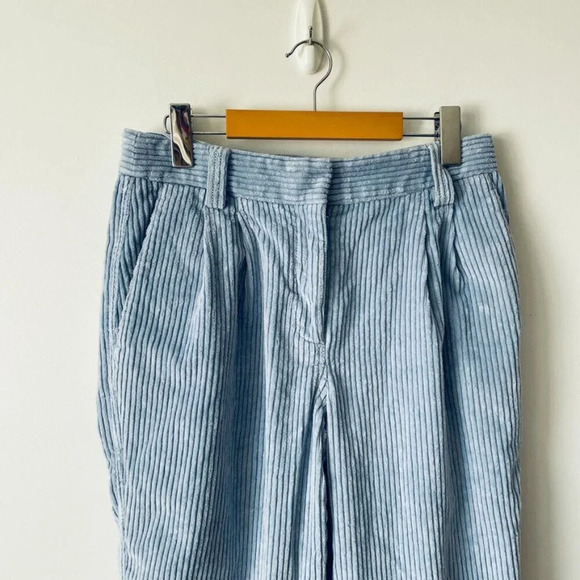 Aritzia  Sunday Best Harvey Corduroy Wide Leg Pants Dune Blue Size 4 - Picture 7 of 11